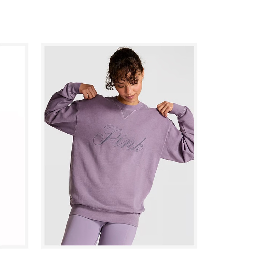 PINK Victoria's Secret oversized crew